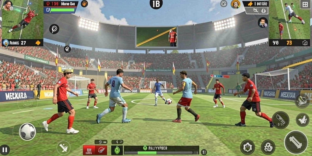 Mode multiplayer yang seru dan menantang.