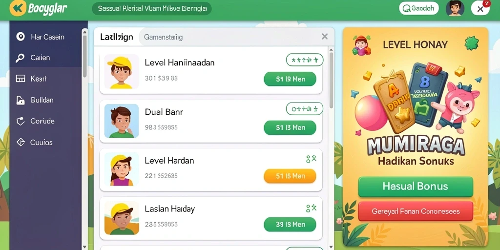 Fitur multiplayer yang memungkinkan kompetisi seru.