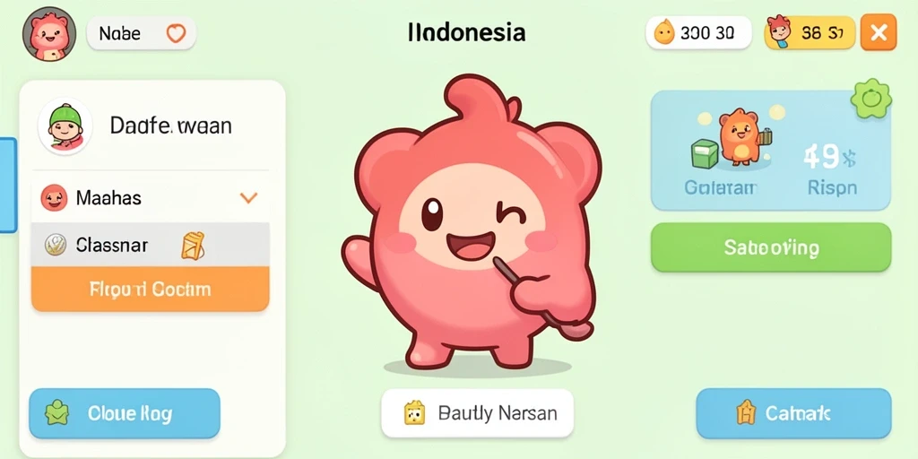 Menu pengaturan yang mudah diakses dan intuitif.